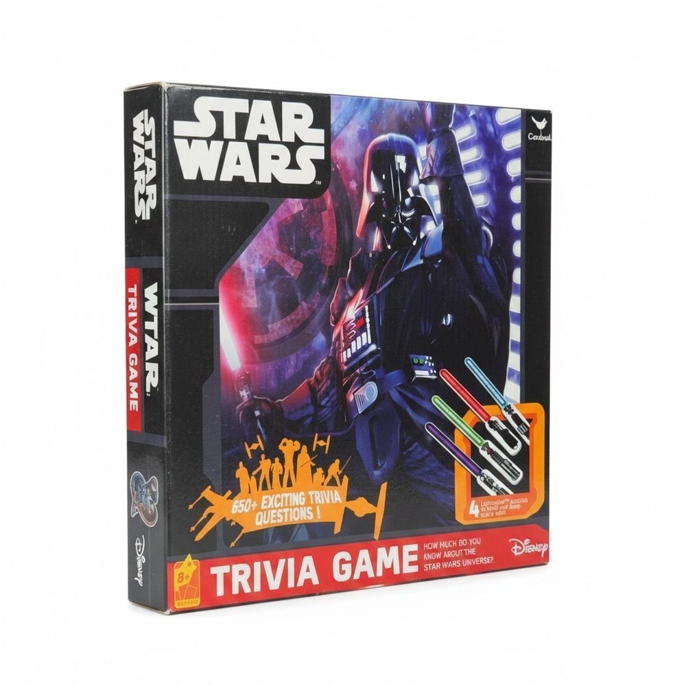 NEW Sealed Pieces Disney Star Wars Trivia Game 650+ Exciting Trivia Questions!